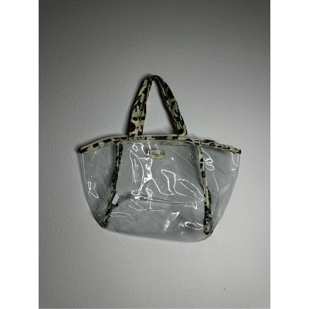 Primrose Hill Large Clear Transparent Handbag Cosmetic Bag Tote